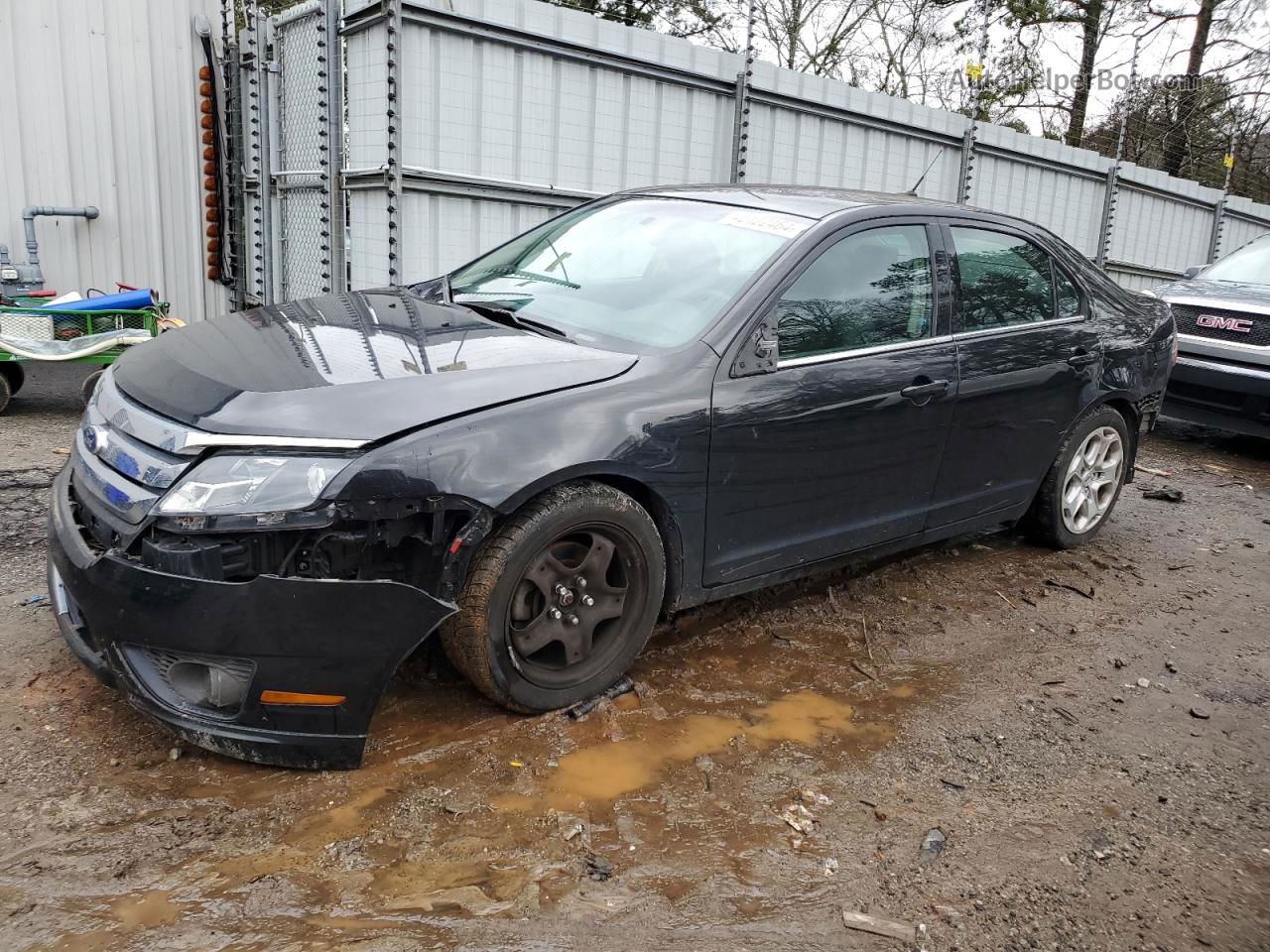 2010 Ford Fusion Se Black vin: 3FAHP0HA5AR393612