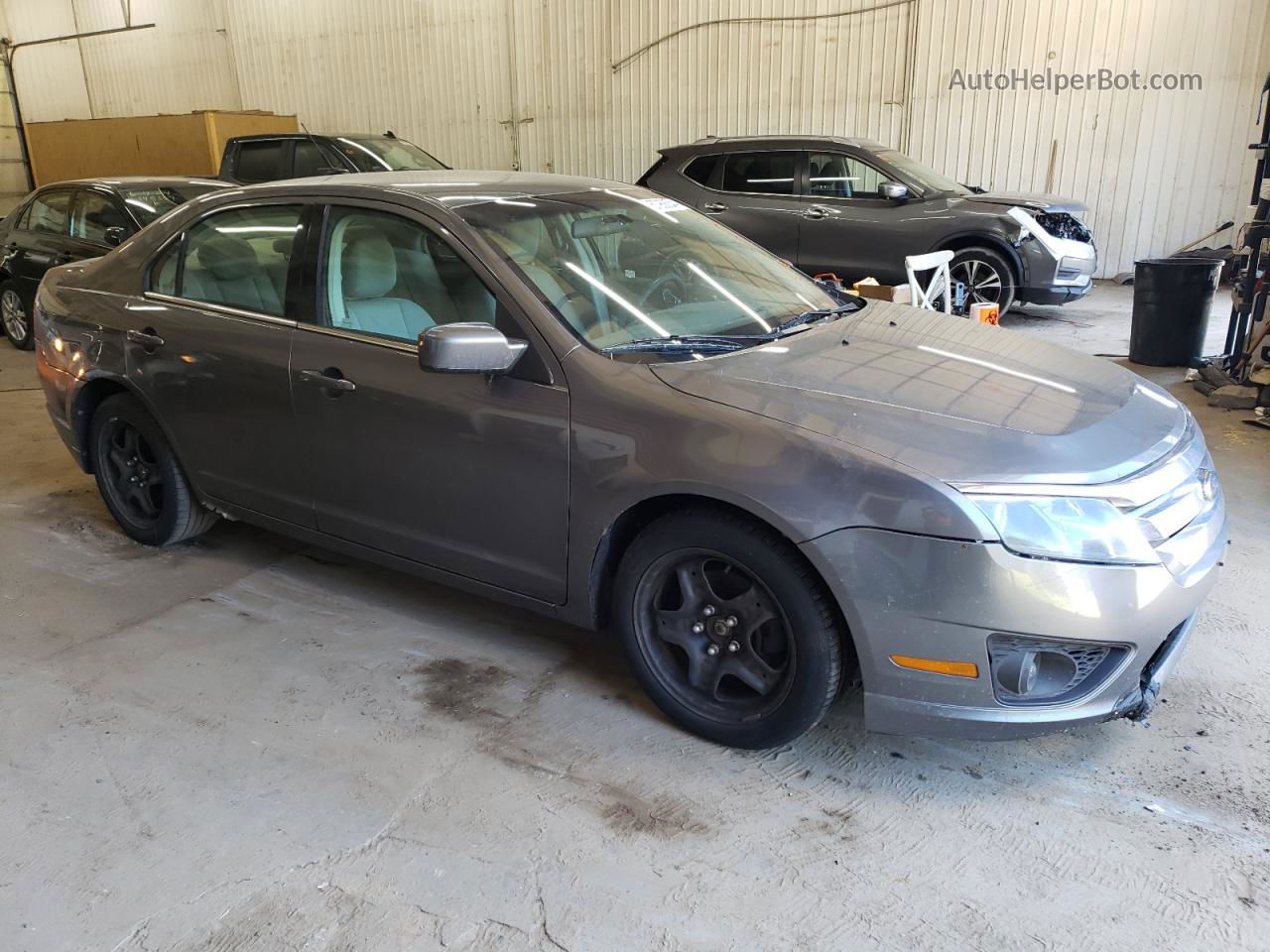 2010 Ford Fusion Se Gray vin: 3FAHP0HA5AR404771