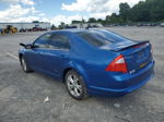 2012 Ford Fusion Se Blue vin: 3FAHP0HA5CR102349