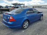 2012 Ford Fusion Se Синий vin: 3FAHP0HA5CR102349