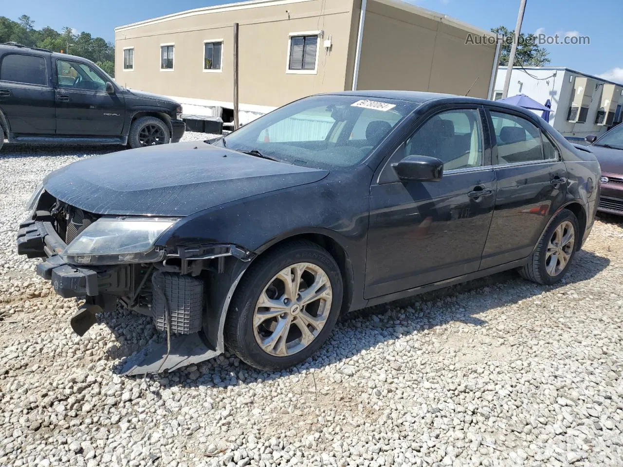 2012 Ford Fusion Se Black vin: 3FAHP0HA5CR121435