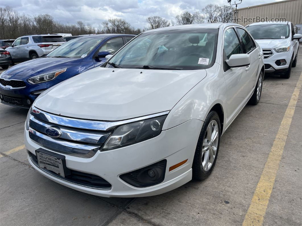 2012 Ford Fusion Se vin: 3FAHP0HA5CR239839