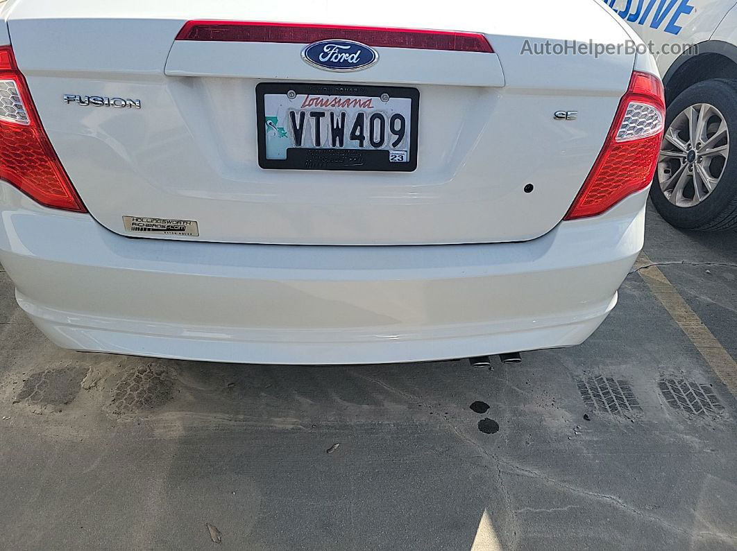 2012 Ford Fusion Se vin: 3FAHP0HA5CR239839