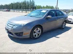 2012 Ford Fusion Se Gray vin: 3FAHP0HA5CR248220