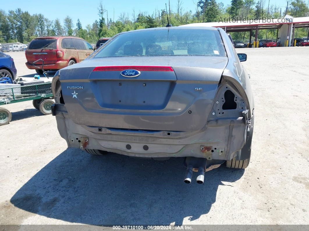 2012 Ford Fusion Se Gray vin: 3FAHP0HA5CR248220