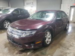 2012 Ford Fusion Se Burgundy vin: 3FAHP0HA5CR361102