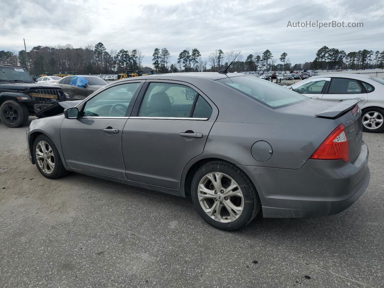 2012 Ford Fusion Se Charcoal vin: 3FAHP0HA5CR406314