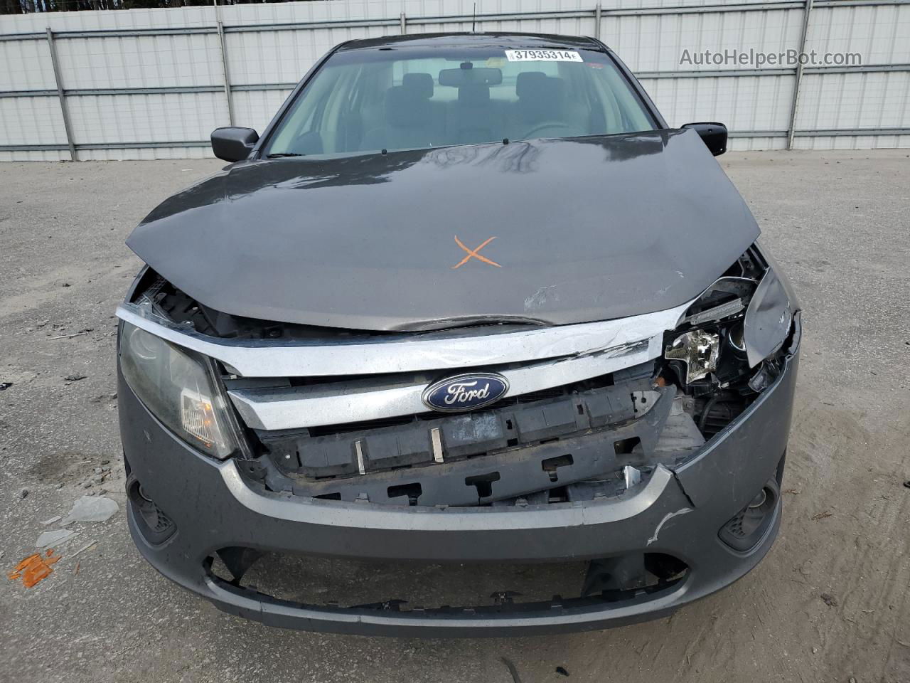 2012 Ford Fusion Se Charcoal vin: 3FAHP0HA5CR406314