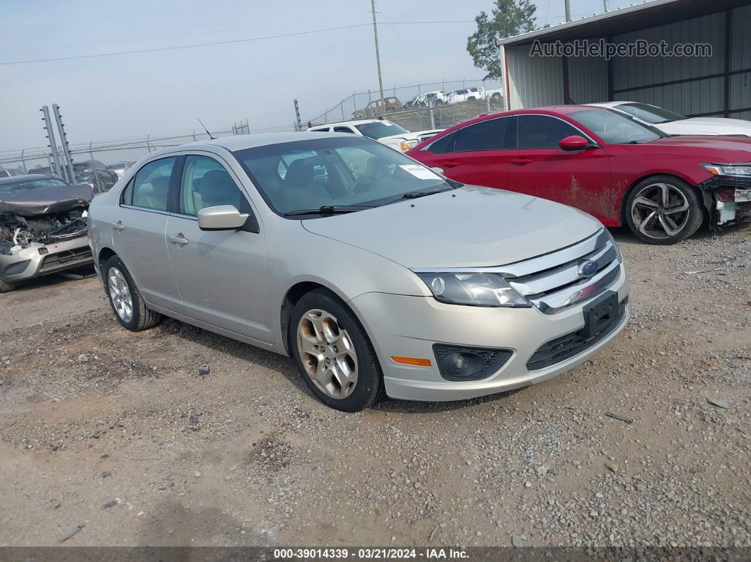 2010 Ford Fusion Se Золотой vin: 3FAHP0HA6AR102504