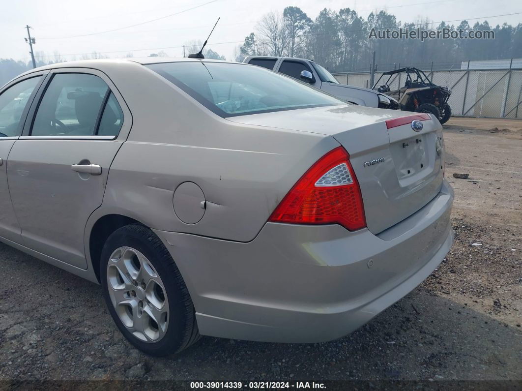 2010 Ford Fusion Se Gold vin: 3FAHP0HA6AR102504