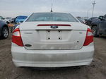 2010 Ford Fusion Se White vin: 3FAHP0HA6AR112255