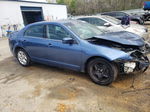 2010 Ford Fusion Se Blue vin: 3FAHP0HA6AR195282