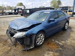 2010 Ford Fusion Se Синий vin: 3FAHP0HA6AR195282