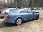 2010 Ford Fusion Se Blue vin: 3FAHP0HA6AR195282