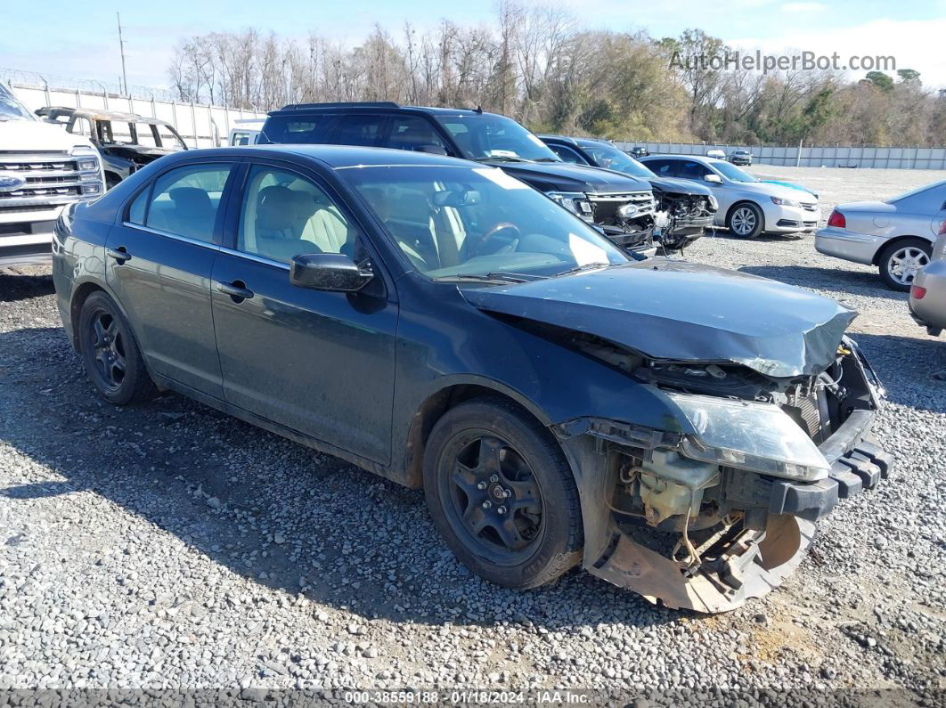 2010 Ford Fusion Se Black vin: 3FAHP0HA6AR288772