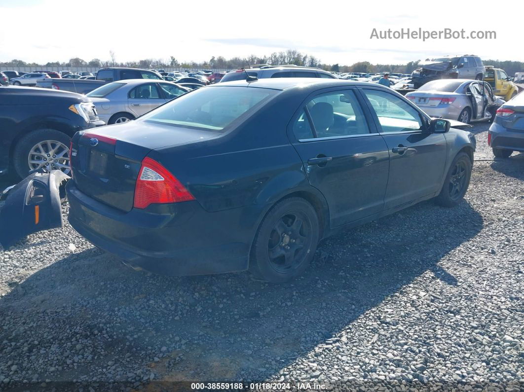 2010 Ford Fusion Se Black vin: 3FAHP0HA6AR288772