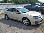 2010 Ford Fusion Se Beige vin: 3FAHP0HA6AR351448