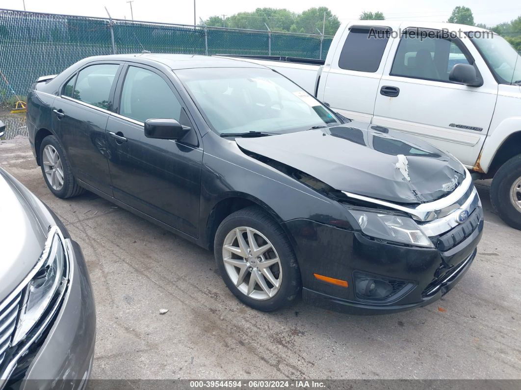 2010 Ford Fusion Se Black vin: 3FAHP0HA6AR366080