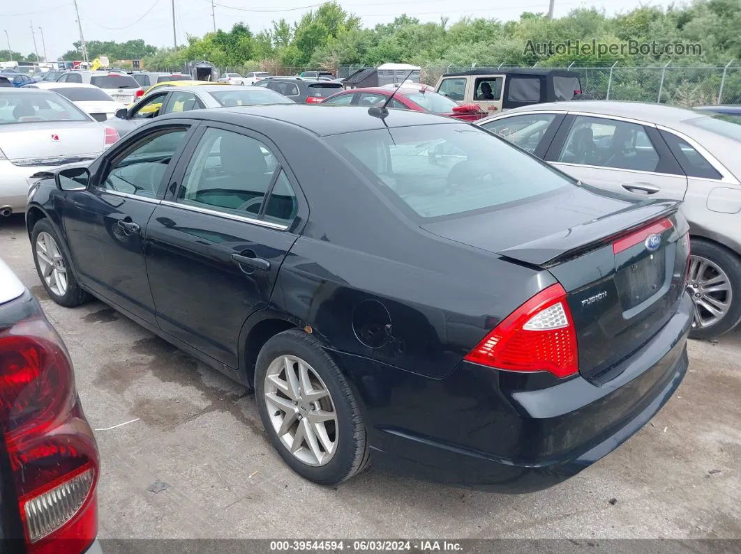 2010 Ford Fusion Se Black vin: 3FAHP0HA6AR366080