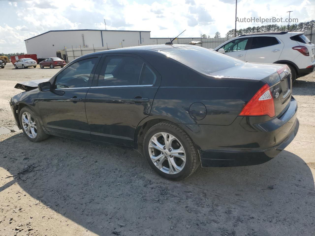 2012 Ford Fusion Se Black vin: 3FAHP0HA6CR171292