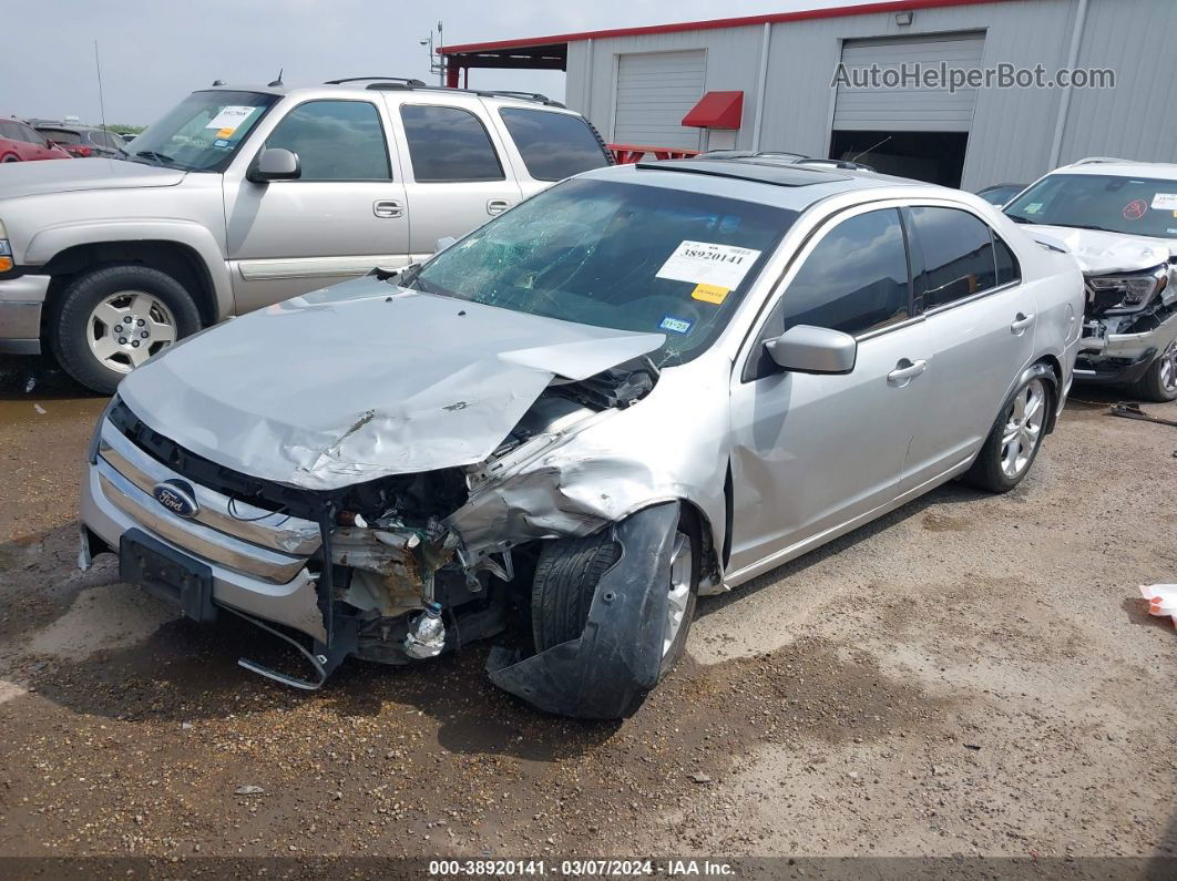 2012 Ford Fusion Se Silver vin: 3FAHP0HA6CR217929