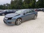 2012 Ford Fusion Se Синий vin: 3FAHP0HA6CR305945