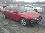 2012 Ford Fusion Se Red vin: 3FAHP0HA6CR390141