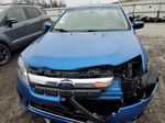 2012 Ford Fusion Se Blue vin: 3FAHP0HA6CR410372