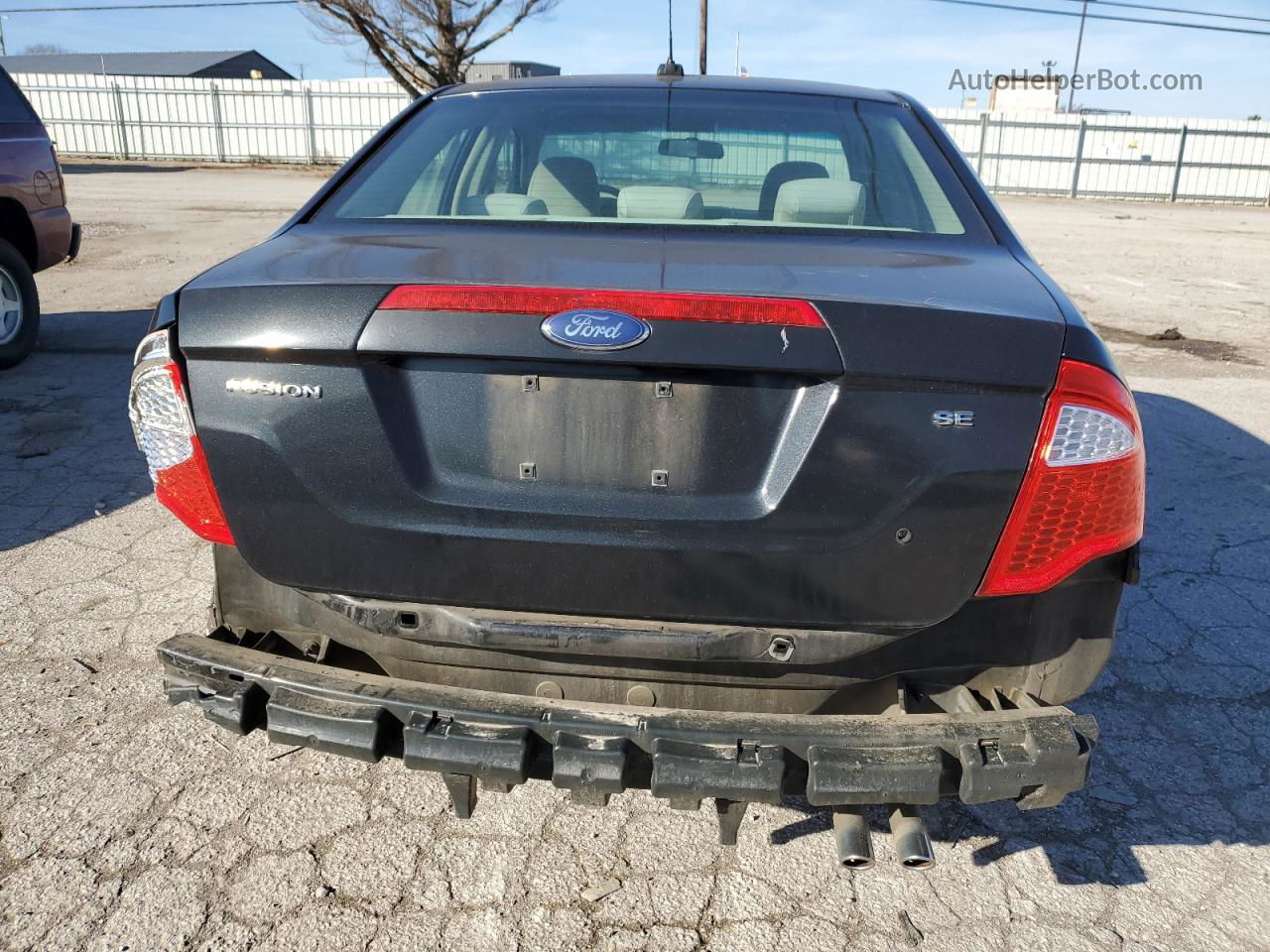 2010 Ford Fusion Se Black vin: 3FAHP0HA7AR109302