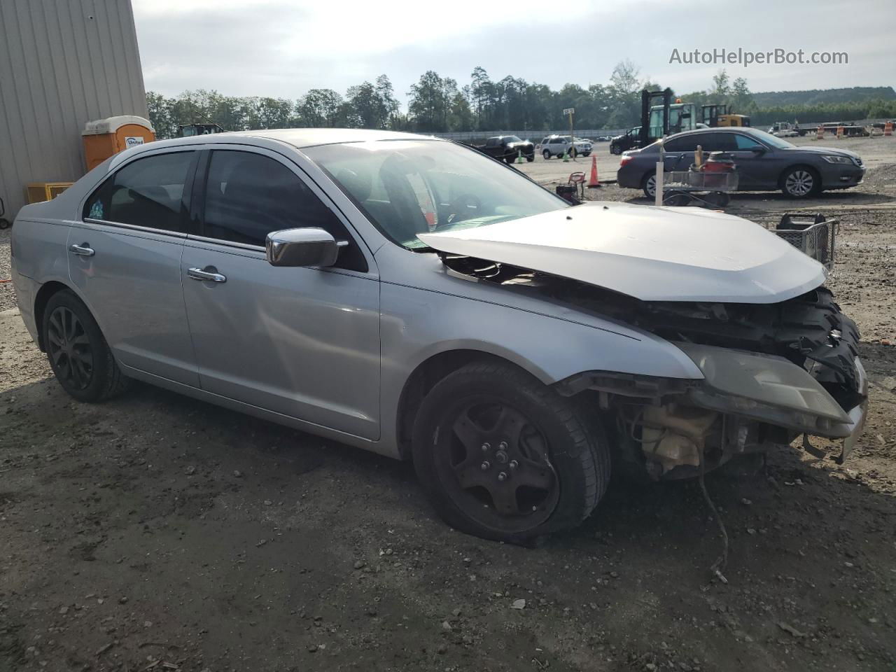 2010 Ford Fusion Se Silver vin: 3FAHP0HA7AR157463