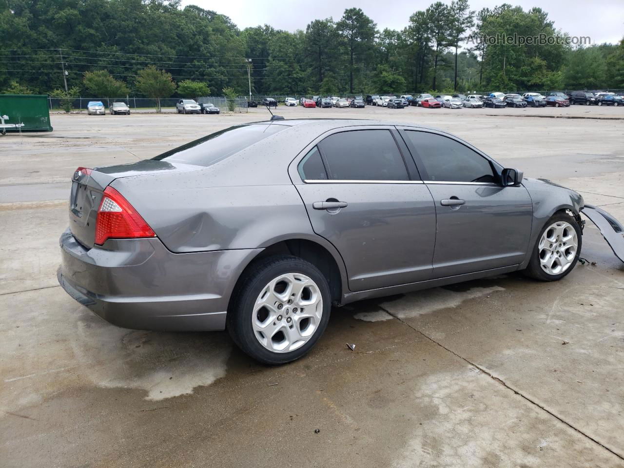 2010 Ford Fusion Se Gray vin: 3FAHP0HA7AR180287