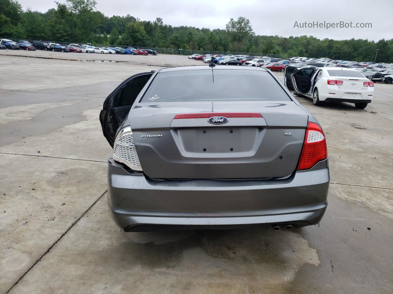 2010 Ford Fusion Se Gray vin: 3FAHP0HA7AR180287