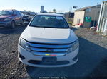 2010 Ford Fusion Se White vin: 3FAHP0HA7AR221596