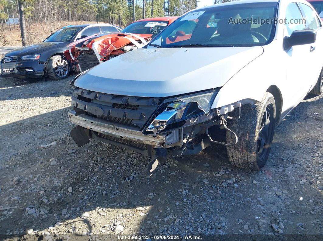 2010 Ford Fusion Se Silver vin: 3FAHP0HA7AR229116