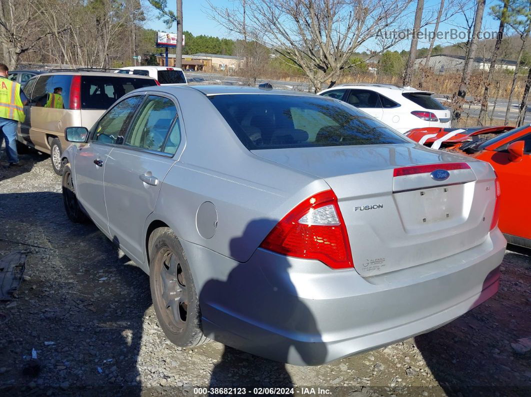 2010 Ford Fusion Se Silver vin: 3FAHP0HA7AR229116