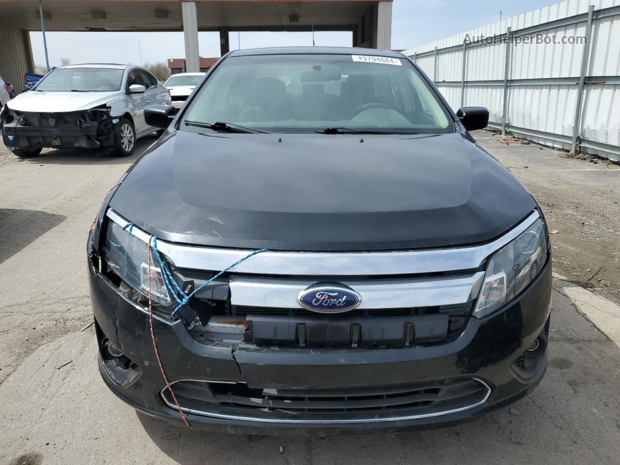 2010 Ford Fusion Se Black vin: 3FAHP0HA7AR249589