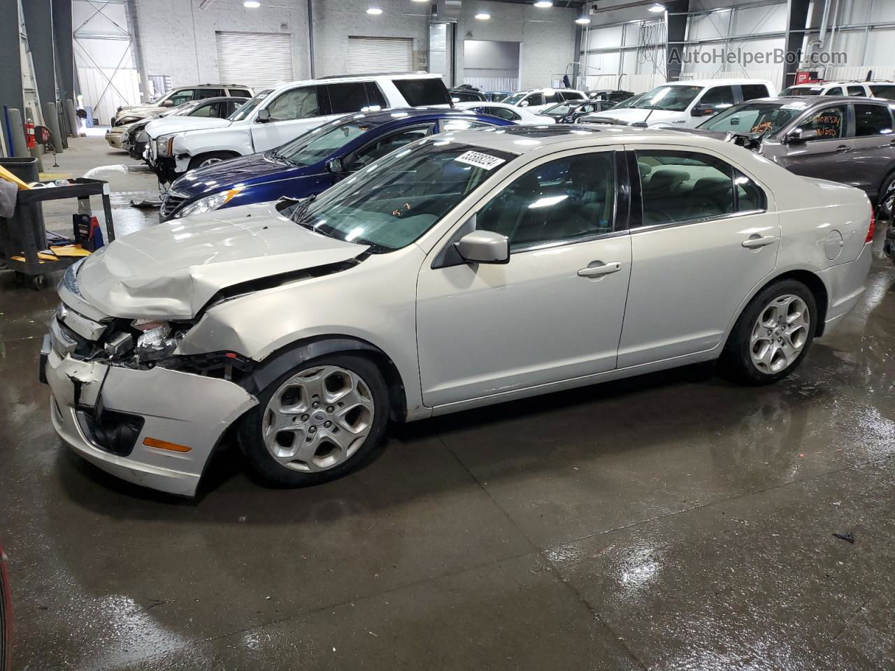 2010 Ford Fusion Se Silver vin: 3FAHP0HA7AR280339