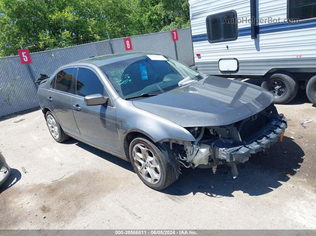 2010 Ford Fusion Se Gray vin: 3FAHP0HA7AR361339