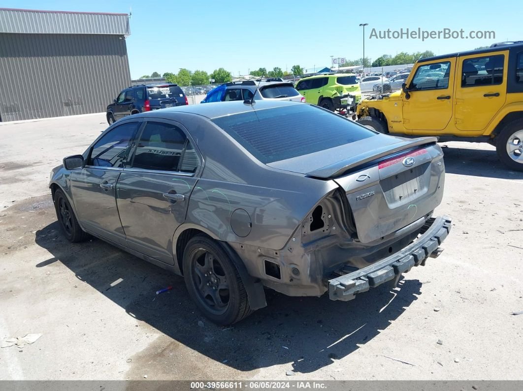 2010 Ford Fusion Se Gray vin: 3FAHP0HA7AR361339