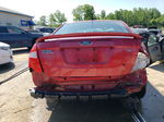 2010 Ford Fusion Se Burgundy vin: 3FAHP0HA7AR371398