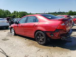 2010 Ford Fusion Se Burgundy vin: 3FAHP0HA7AR371398