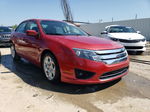 2010 Ford Fusion Se Burgundy vin: 3FAHP0HA7AR371398