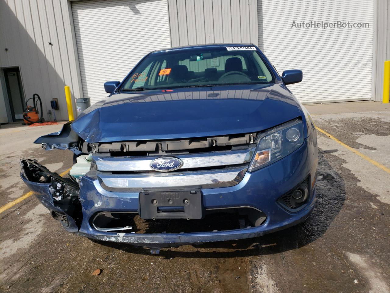 2010 Ford Fusion Se Blue vin: 3FAHP0HA7AR378254