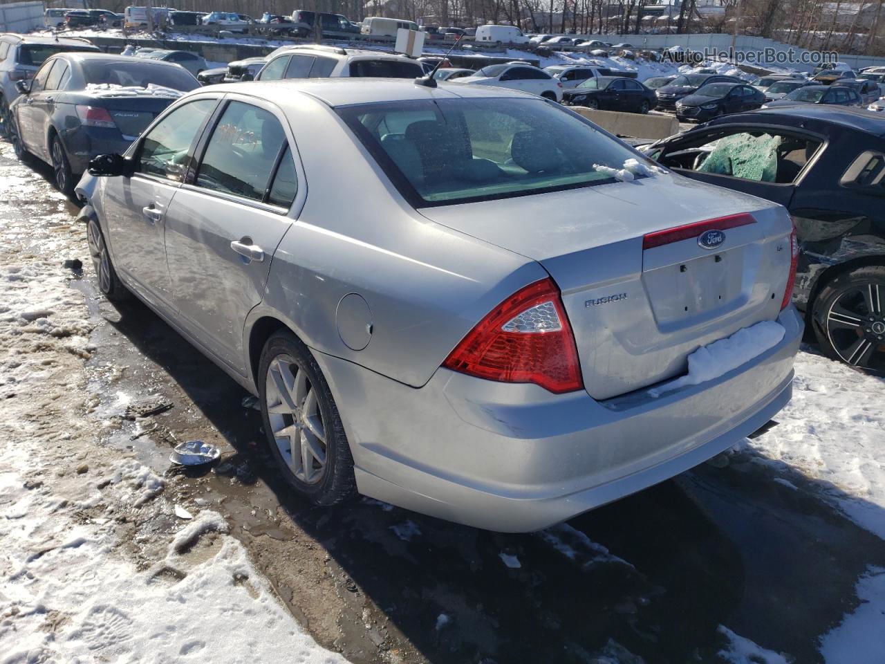 2012 Ford Fusion Se Silver vin: 3FAHP0HA7CR101266