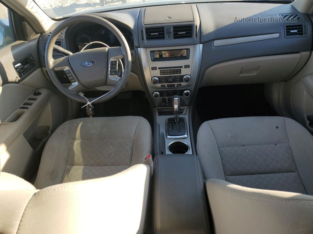 2012 Ford Fusion Se Silver vin: 3FAHP0HA7CR112591