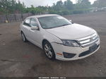 2012 Ford Fusion Se White vin: 3FAHP0HA7CR234237