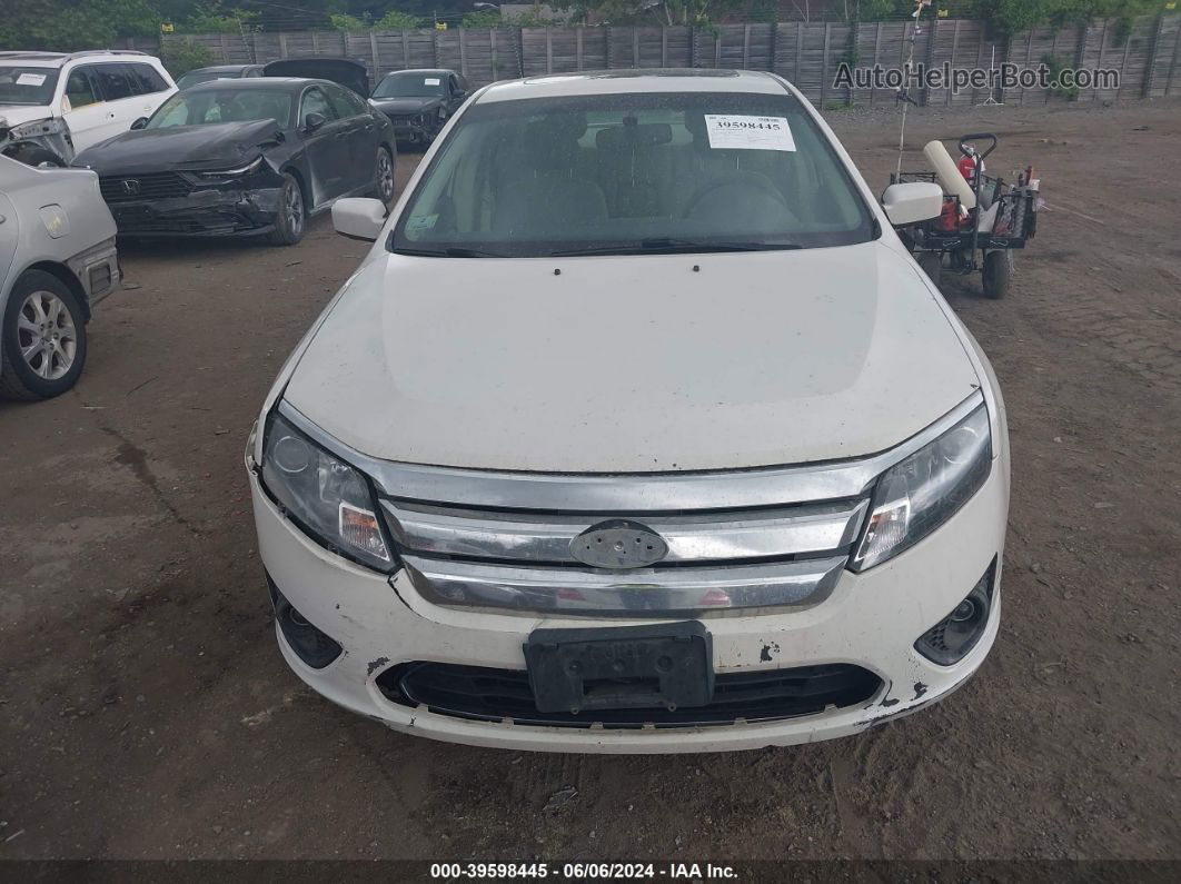 2012 Ford Fusion Se Белый vin: 3FAHP0HA7CR234237