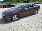 2012 Ford Fusion Se Burgundy vin: 3FAHP0HA7CR306022