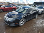 2012 Ford Fusion Se Black vin: 3FAHP0HA7CR329266