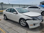 2012 Ford Fusion Se Белый vin: 3FAHP0HA7CR414771